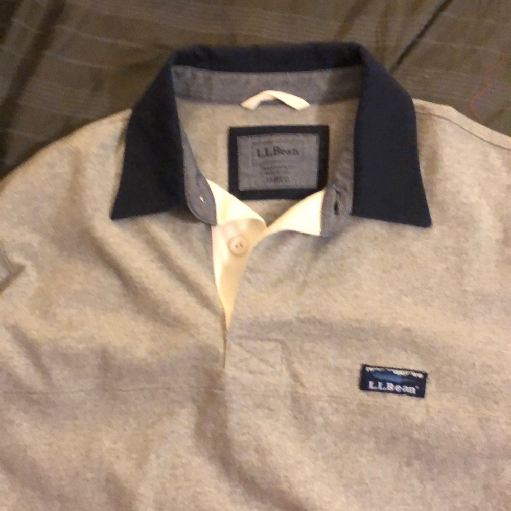 LL BEAN pullover polo